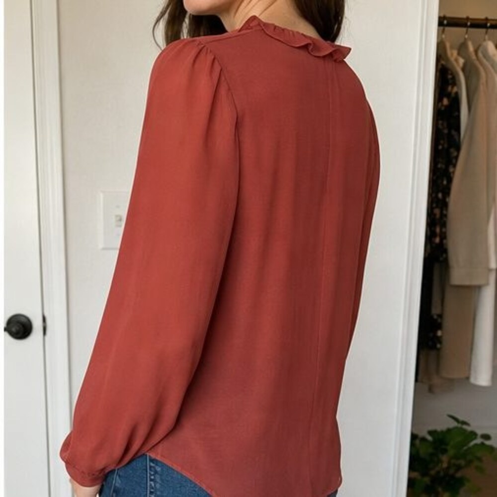 Rust Cami Blouse - Picture 3 of 6